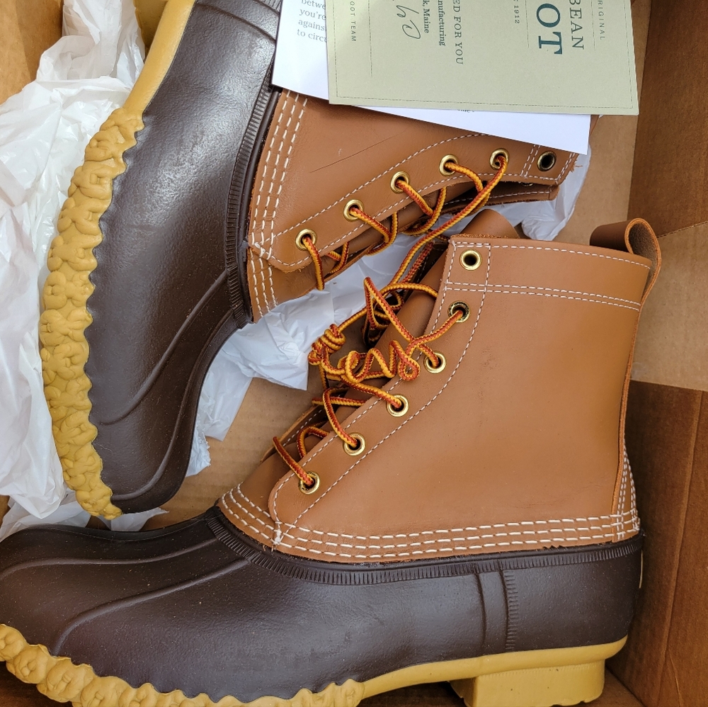 L.L.Bean Boot 10 M Tan/Brown